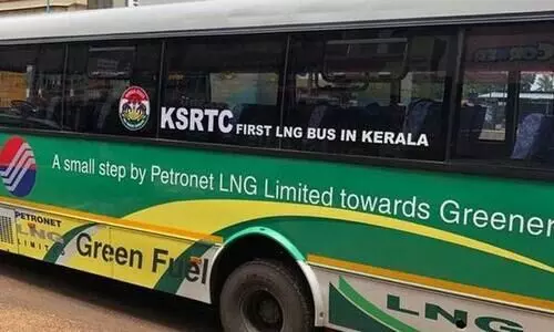കേരളത്തിലെ ആദ്യ എൽ.എൻ.ജി ബസ് ഇന്നുമുതൽ ഓടിത്തുടങ്ങും
