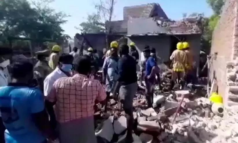 Explosion At Tamil Nadu Firecracker Factory three died