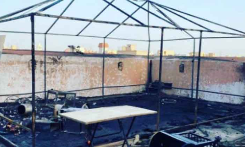 വീ​ട്ടി​ൽ തീ​പി​ടി​ത്തം