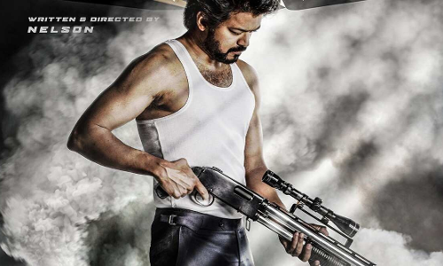 ഷോട്ട്​ ഗണ്ണുമേന്തി ബീസ്റ്റായി തളപതി വിജയ്​; പുതിയ ചിത്രത്തി​െൻറ ഫസ്റ്റ്​ലുക്ക്​ പുറത്ത്​