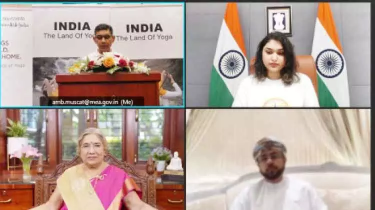 ഇന്ത്യൻ എംബസി യോഗദിനം ആഘോഷിച്ചു ഇന്ത്യൻ എംബസി യോഗദിനം ആഘോഷിച്ചു