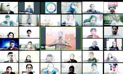 യാം​ബു അ​ൽ​മ​നാ​ർ സ്‌​കൂ​ൾ ഓ​ൺ​ലൈ​ൻ യോ​ഗ​ദി​നാ​ച​ര​ണ പ​രി​പാ​ടി ന​ട​ത്തി