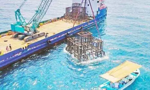 മുസന്ദമിൽ കൃത്രിമ പവിഴപ്പുറ്റ്​ പദ്ധതി പൂർത്തിയായി