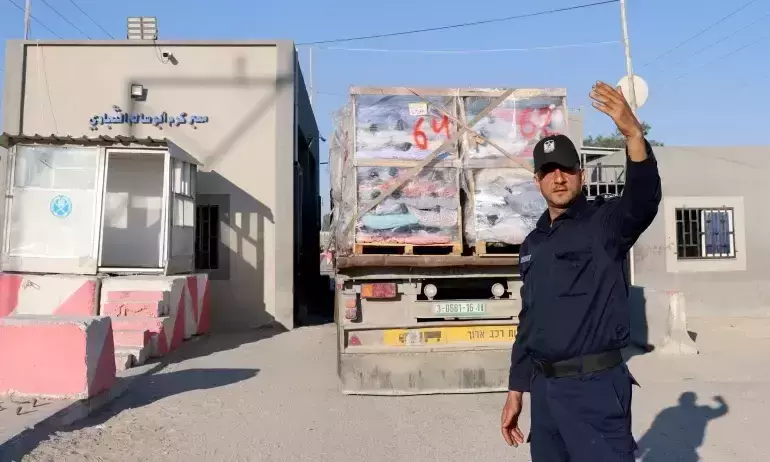 ഗസ്സയിൽനിന്ന്​ കയറ്റുമതിക്ക്​ താത്​കാലിക അനുമതി നൽകി ഇസ്രായേൽ