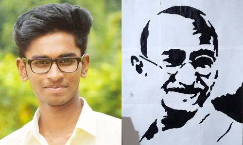 althaf m shihab- gandhi picture