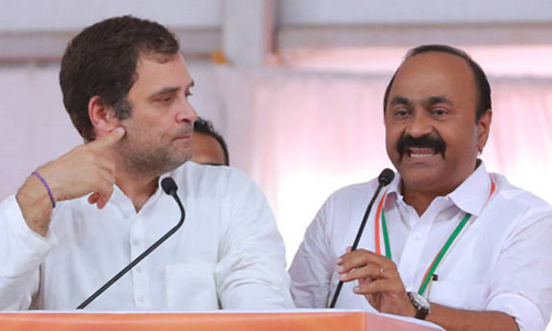 ഐക്യത്തോടെ നയിക്കാൻ സതീശന്​ രാഹുലി​െൻറ നിർദേശം