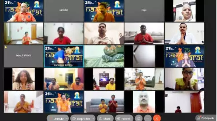 ന​വ്​ ഭാ​ര​ത്​ ബ​ഹ്​​റൈ​ൻ യോ​ഗ ദി​നം ആ​ഘോ​ഷി​ച്ചു