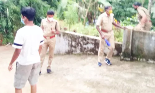 leopard foot print inspection