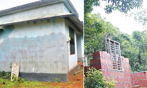 ലൈഫ് ഇല്ലാതെ ലൈഫ്​​ വീടുകൾ