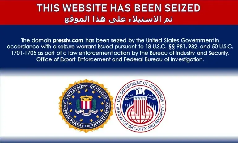 ഇറാൻ അനുകൂല​ വെബ്​സൈറ്റുകൾ പിടിച്ചെടുത്ത്​ അമേരിക്ക