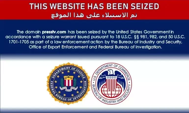 ഇറാൻ അനുകൂല​ വെബ്​സൈറ്റുകൾ പിടിച്ചെടുത്ത്​ അമേരിക്ക