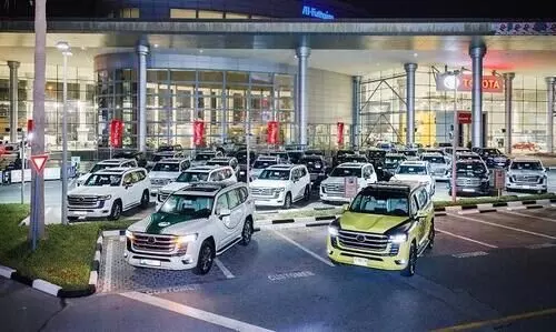 Latest Toyota Land Cruiser becomes cop car, joins