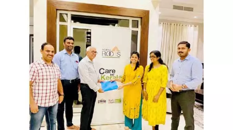 കെയർ ഫോർ കേരളയിലേക്ക് മലയാളം മിഷെൻറ കൈത്താങ്ങ് കെയർ ഫോർ കേരളയിലേക്ക് മലയാളം മിഷെൻറ കൈത്താങ്ങ്