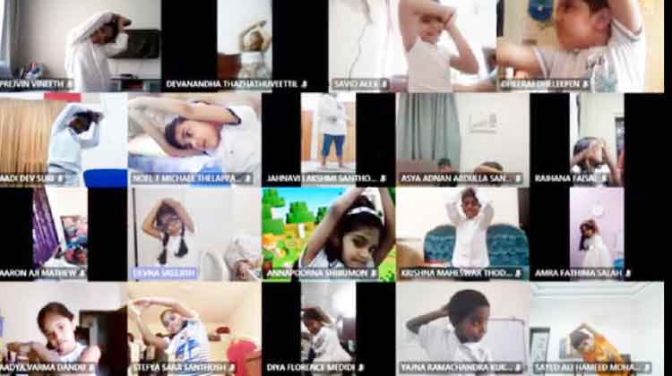 ഇന്ത്യൻ സ്കൂൾ റിഫ കാമ്പസ് വിദ്യാർഥികൾ യോഗ ദിനം ആഘോഷിച്ചു ഇന്ത്യൻ സ്കൂൾ റിഫ കാമ്പസ് വിദ്യാർഥികൾ യോഗ ദിനം ആഘോഷിച്ചു