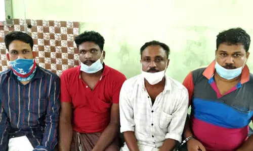 fake liquor production- arrested defendant