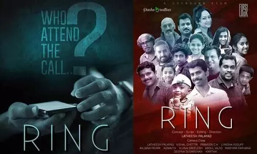 സമയം വിലപ്പെട്ടത്; ലോക്ഡൗണിനിടയിൽ ഒരുക്കിയ റിങ് ശ്രദ്ധേയമാകുന്നു