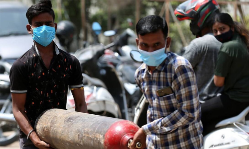 medical oxygen shortage