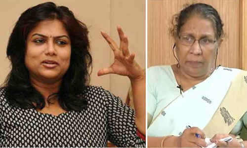 രാജിവെച്ചതിന്​ നന്ദി; രാഷ്​ട്രീയ ബന്ധമുള്ളവരെ ഇനി തലപ്പത്തേക്ക്​ കൊണ്ടുവരരുത്​ -നടി രഞ്ജിനി