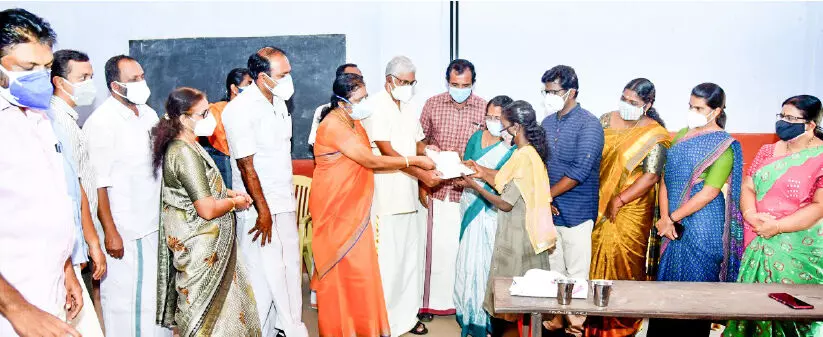 Pournami and family Pournami and family