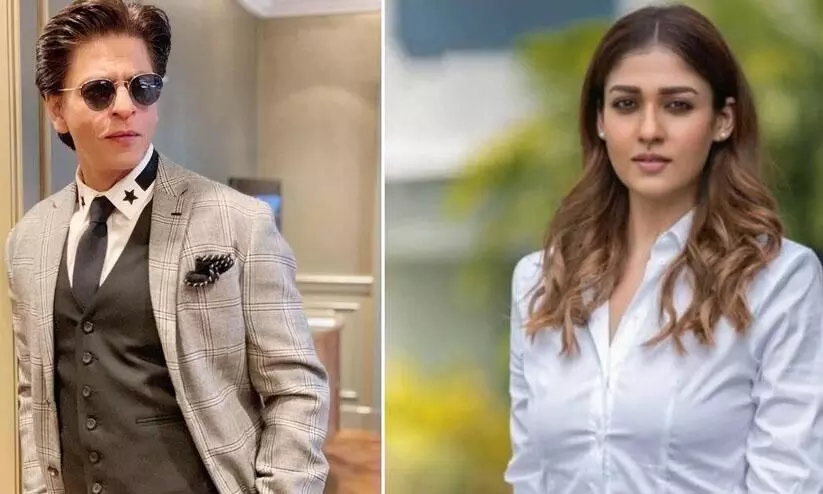 sharukh khan and nayanthara
