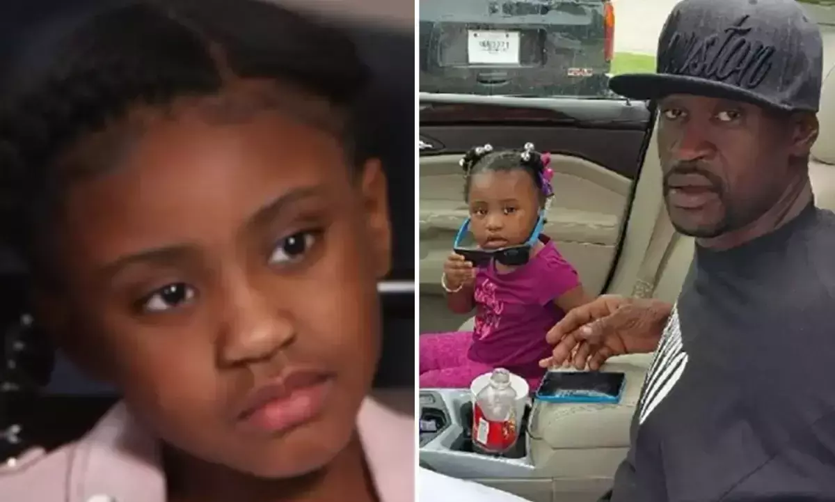 george floyd and daughter 2661