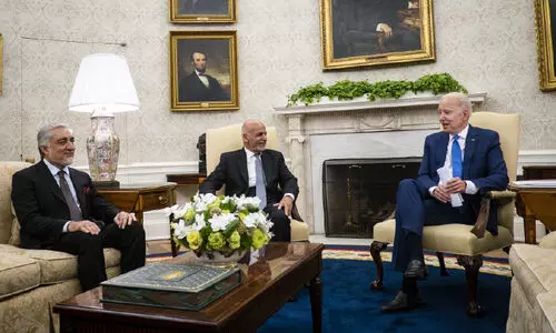 സേനയെ പിൻവലിച്ചാലും യു.എസ്​ കൂടെയുണ്ടാകും -അഫ്​ഗാൻ പ്രസിഡൻറിന്​ ബൈഡ​െൻറ ഉറപ്പ്​