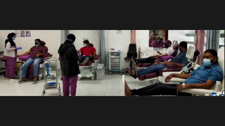 ബി.ഡി.കെ രക്തദാന ക്യാമ്പ് സംഘടിപ്പിച്ചു ബി.ഡി.കെ രക്തദാന ക്യാമ്പ് സംഘടിപ്പിച്ചു