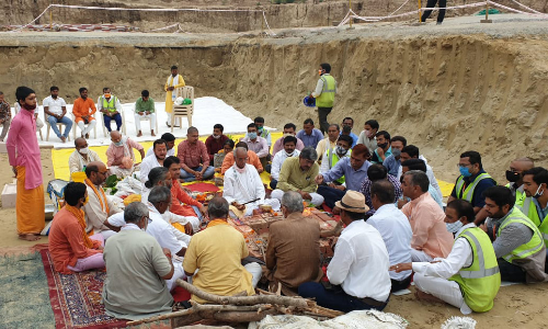 ram temple construction