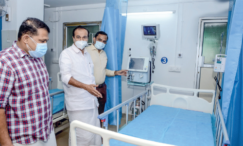 മ​ല​പ്പു​റം ഗ​വ. താ​ലൂ​ക്ക് ആ​ശു​പ​ത്രി കോ​വി​ഡ് ചി​കി​ത്സ​ക്ക് 115 കി​ട​ക്ക​ക​ൾ; 10ൽ ​വെൻറി​ലേ​റ്റ​ർ, 45ലും ​ഓ​ക്സി​ജ​ൻ