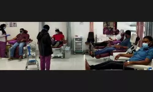 ബി.​ഡി.​കെ ര​ക്ത​ദാ​ന ക്യാ​മ്പ്​ സം​ഘ​ടി​പ്പി​ച്ചു