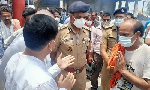 kanpur police meets vandana mishras family