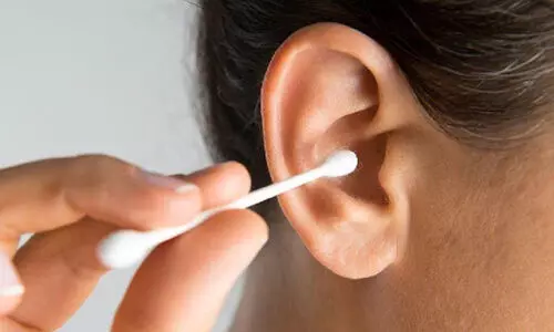 ear cleaning with buds