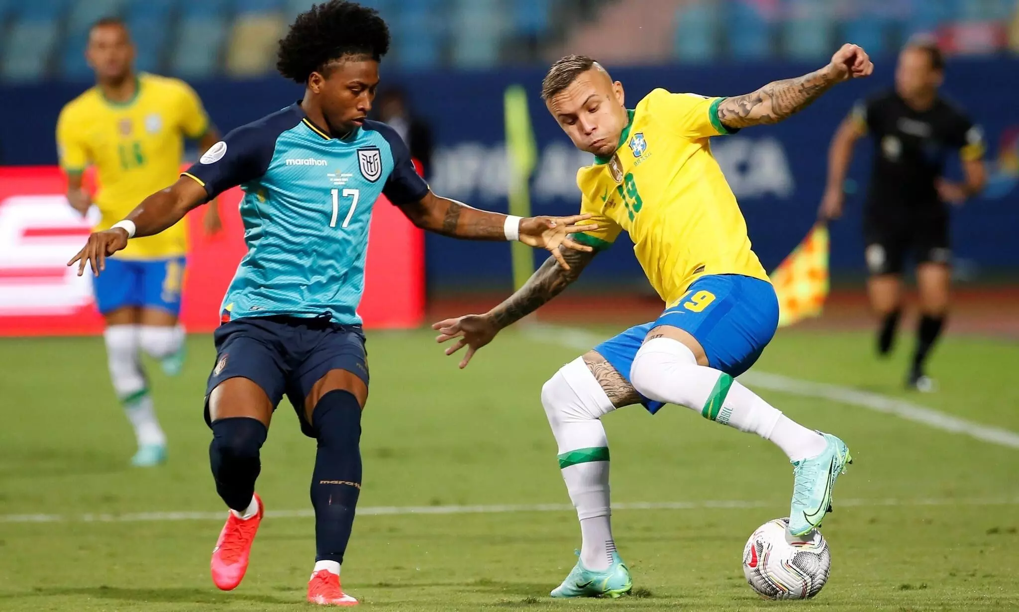 ബ്രസീലിനെ സമനില പിടിച്ച്​ എക്വഡോർ