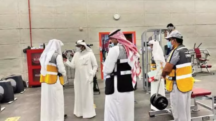 സ​ലൂ​ണു​ക​ളി​ലും ഹെ​ൽ​ത്ത്​​ ക്ല​ബു​ക​ളി​ലും പ​രി​ശോ​ധ​ന