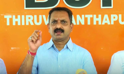 കേരള പൊലീസിൽ ഐ.എസ് സാന്നിധ്യവും ഭീകരവാദ സംഘങ്ങളുടെ സ്ലീപ്പിങ് സെല്ലുകള്‍ പ്രവര്‍ത്തിക്കുന്നു -കെ. സുരേന്ദ്രന്‍