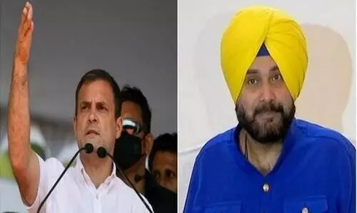 കോണ്‍ഗ്രസിലെ തര്‍ക്കം: നവജോത് സിംഗ് സിദ്ധു,  രാഹുല്‍ ഗാന്ധി കൂടികാഴ്ച നാളെ