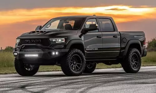 ഹെന്നസി മാമത്ത്​: ലോകത്തെ ഏറ്റവും വേഗമേറിയ പിക്കപ്പ്; 1026 കുതിരശക്​തി