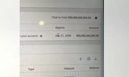 Bank accidentally deposits $50 billion into familys account