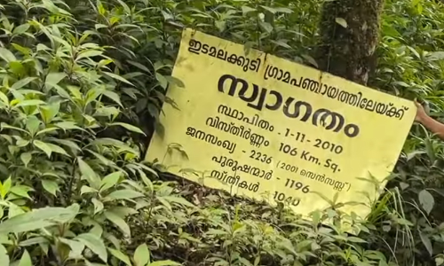 ഇടമലക്കുടി കോവിഡിനെ പ്രതിരോധിച്ചത്​ ഇങ്ങനെയാണ്​; പുറത്ത്​ നിന്നുള്ളവർക്ക്​ വനം വകുപ്പും അനുമതി നൽകാറില്ല