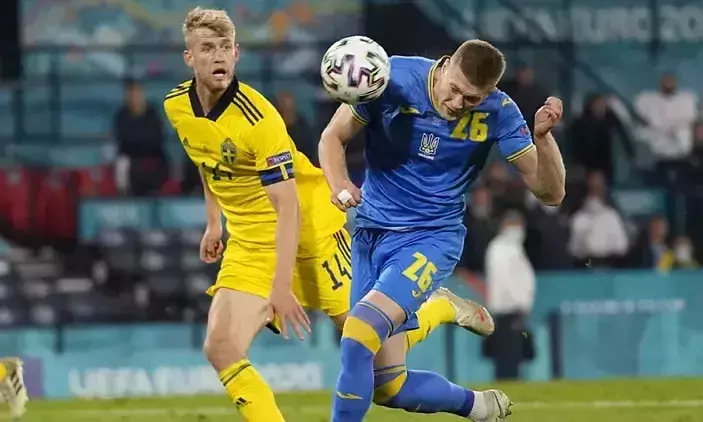 സ്വീഡനെ അധിക സമയത്ത് വീഴ്ത്തി യുക്രെയ്ൻ; ക്വാർട്ടറിൽ ഇംഗ്ലണ്ടുമായി മുഖാമുഖം സ്വീഡനെ അധിക സമയത്ത് വീഴ്ത്തി യുക്രെയ്ൻ; ക്വാർട്ടറിൽ ഇംഗ്ലണ്ടുമായി മുഖാമുഖം