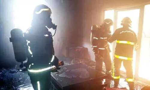 മസ്​കത്തിൽ വീടിന്​ തീപിടിച്ചു