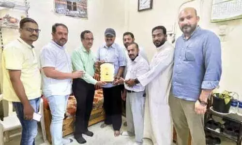 കെ.​കെ. അ​ബ്​​ദു​ല്ല​ക്ക്​ കെ.​കെ.​എം.​എ യാ​ത്ര​യ​യ​പ്പ്​