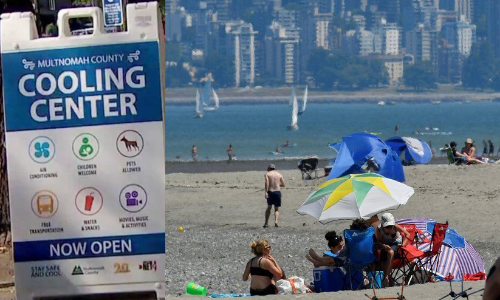 കാനഡയില്‍ ചൂട് 50 ഡിഗ്രിയിലേക്ക്; നിരവധി മരണം, ഉഷ്ണതരംഗത്തില്‍ ഉരുകി റോഡുകളും മേല്‍ക്കൂരകളും