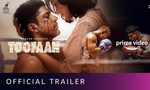 ബോക്സർ അസിസ് അലിയായി ഫർഹാൻ അക്തർ തൂഫാൻ ട്രെയിലർ