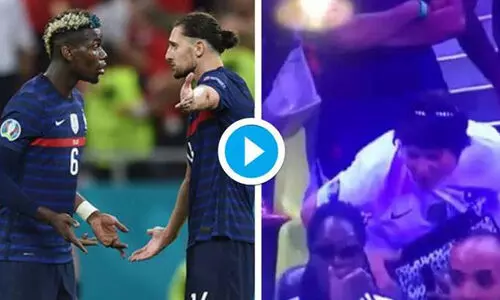 pogba rabiot fight