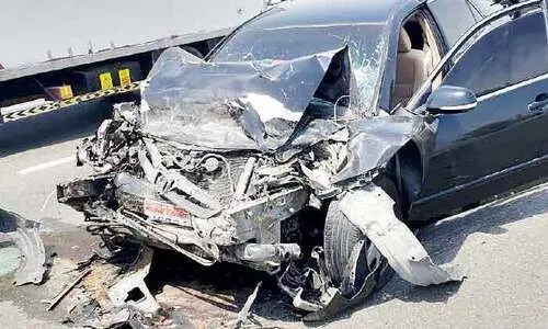 ദുബൈയിൽ രണ്ട്​ അപകടങ്ങളിൽ നാലുപേർക്ക്​ പരിക്ക്​