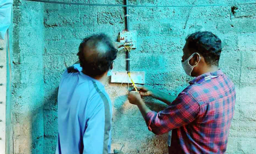 electricity connection