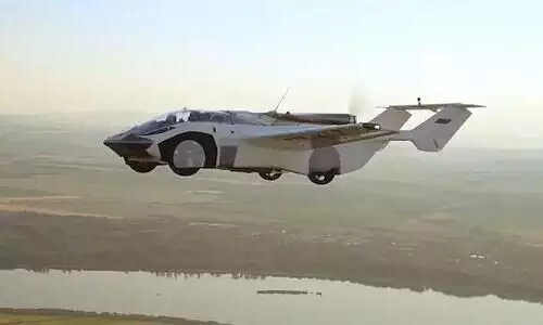 നഗരങ്ങൾക്കിടയിലെ ആദ്യ പറക്കൽ പൂർത്തിയാക്കി എയർ കാർ; ലോകത്ത് ഇതാദ്യം നഗരങ്ങൾക്കിടയിലെ ആദ്യ പറക്കൽ പൂർത്തിയാക്കി എയർ കാർ; ലോകത്ത് ഇതാദ്യം