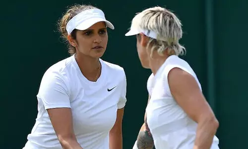 സാ​നി​യ – ബെ​ഥ​നി സ​ഖ്യം ര​ണ്ടാം റൗ​ണ്ടി​ൽ