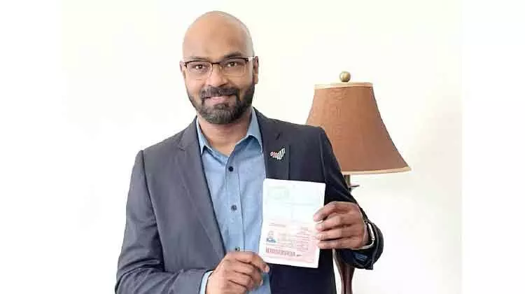 ഗോൾഡൻ വിസ ലഭിച്ചു